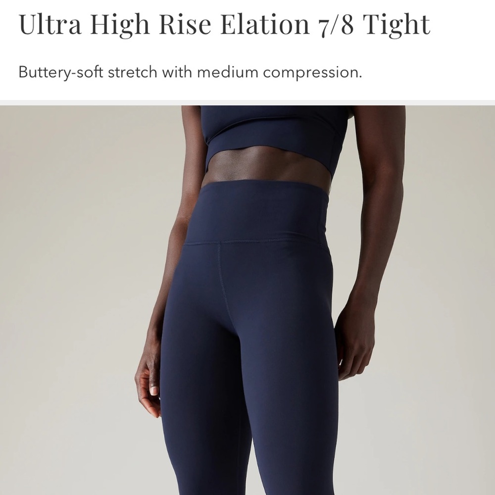 Athleta Ultra High Rise Elation 7/8 Tight